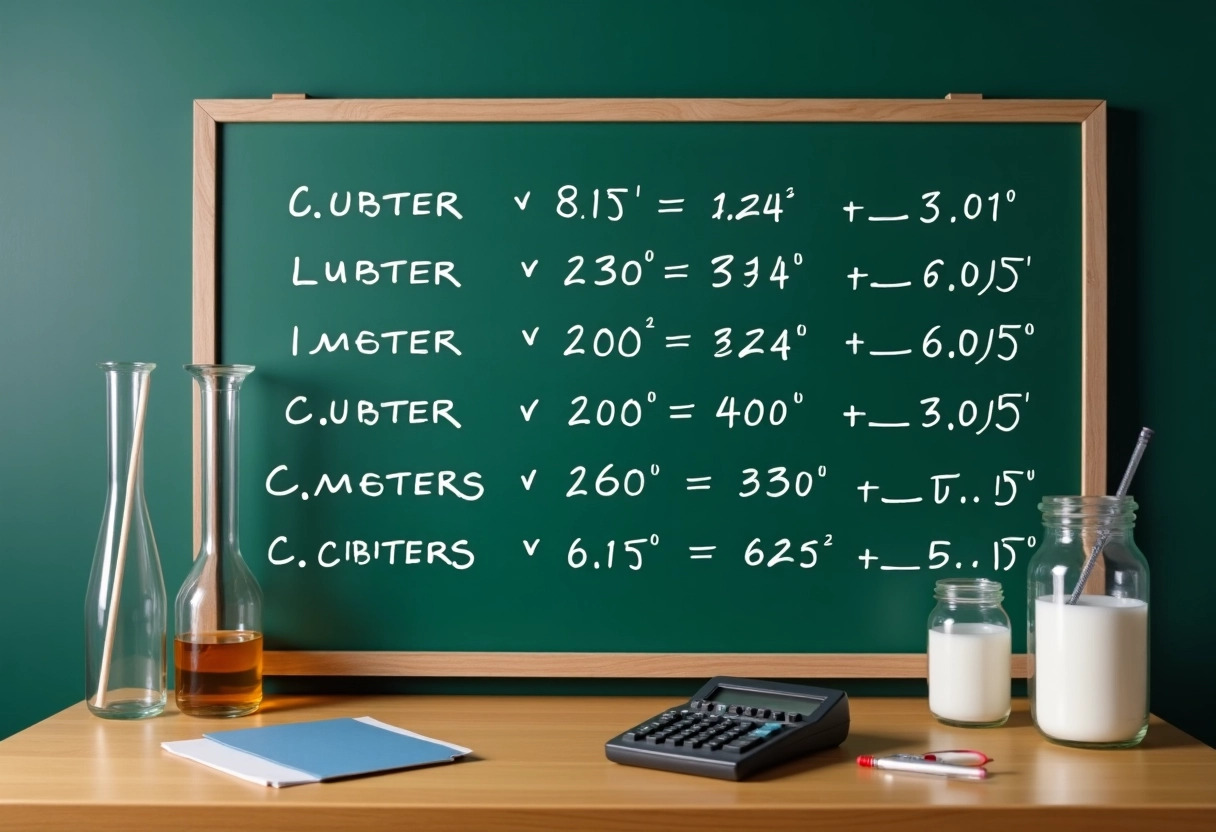 tableau de conversion m³ en litre : facilitez vos calculs de volume