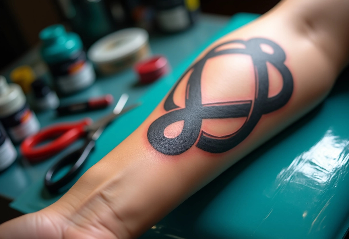 tatouage infini