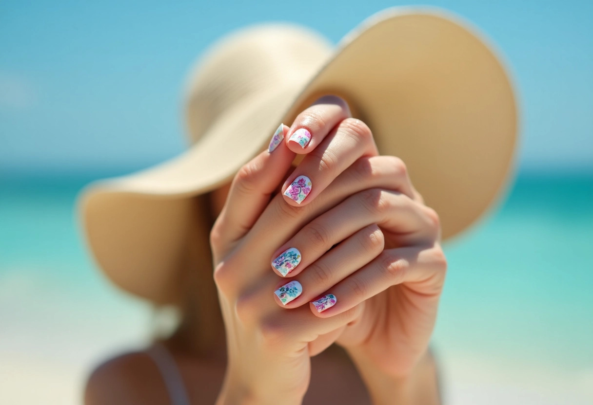 nail art summer